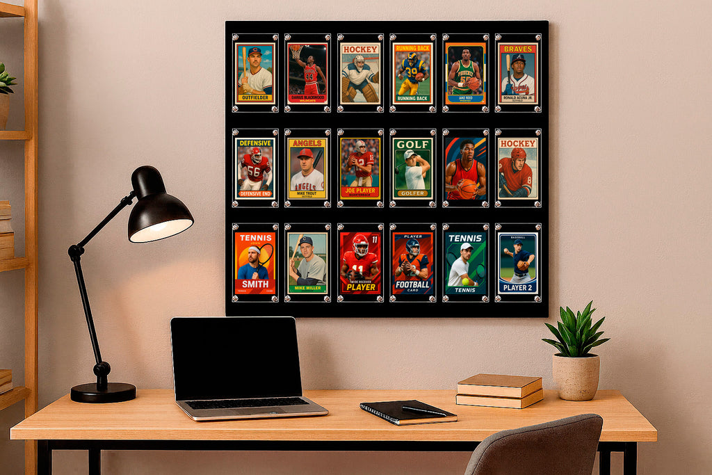 Like Card Display Smart Trading Card Display